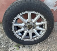 Ruota scorta cerchio in lega + pneumatico originale Audi 100 / A6 15" 7Jx15 H2 E