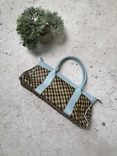 Borsa donna vintage Aquascutum Shouleders a quadri 