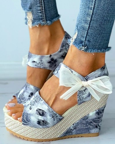 Sandali donna zeppa platform - sandali,