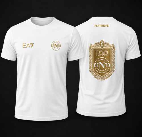 Shirt centenario napoli - t-shirt,