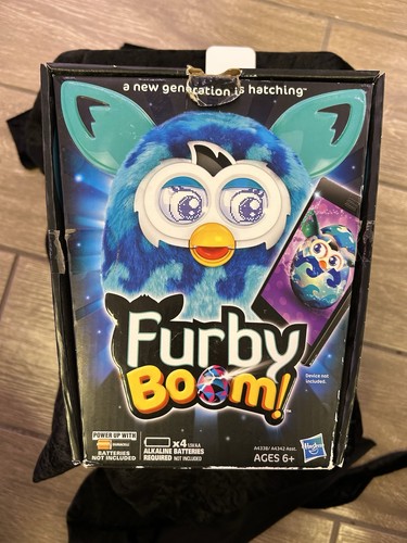 Hasbro furby boom blue - hasbro, w/blue