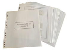 Fogli Album Marini King Città del Vaticano 1963-1978 Paolo VI