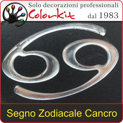 Adesivo segno zodiacale cancro - adesivo,
