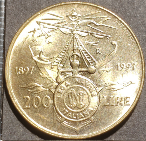 200 lire 1997 lega - lire,
