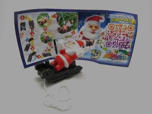 Babbo natale slitta - su, +