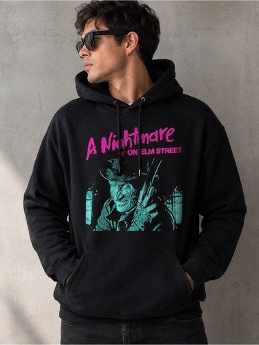 Felpa con cappuccio grafica