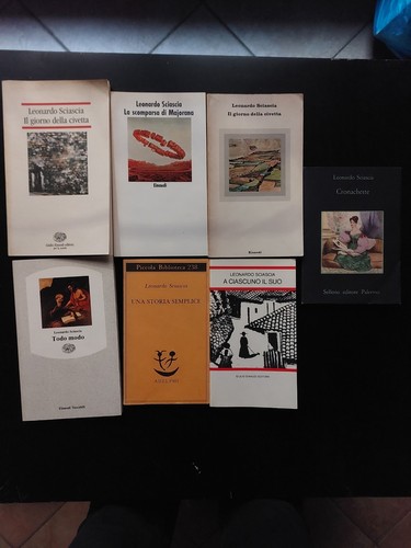 Lotto libri sciascia - lotto,
