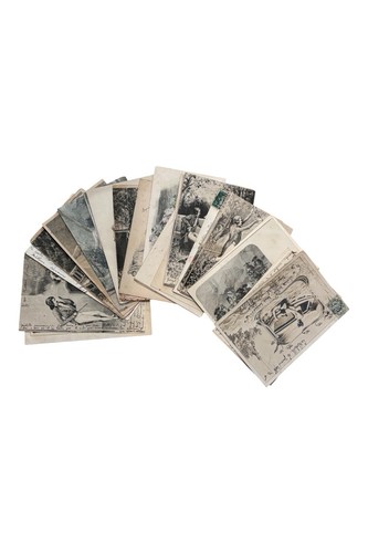 Lotto cartoline postali - cartoline,