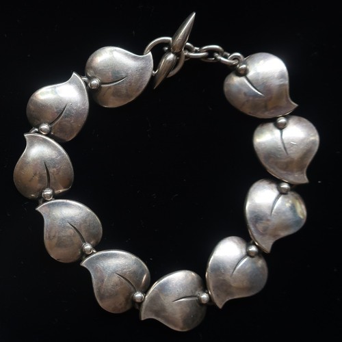 Bracciale modernariato argento - bracciale,