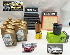 KIT TAGLIANDO MERCEDES CLASSE A W176 B W246 180 200 220 CDI 7L PETRONAS 4 FILTRI