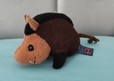 Peluche pupazzo Trudi sweet collection vintage cinghiale marrone 7 cm