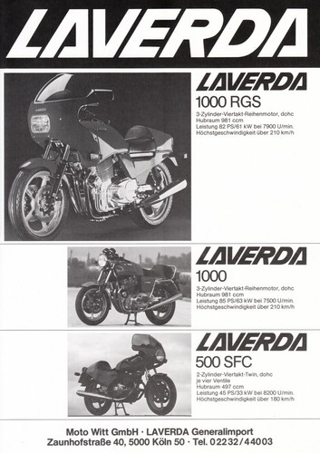 Laverda 1000 rgs - p+, +