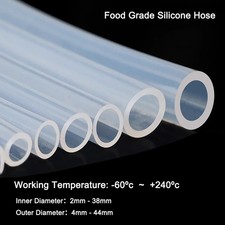 Tubo in silicone trasparente