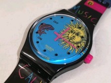 SWATCH Musicall Slb101 Europe In Concert 1993 Jean Michel Jarre Cinturi Rotto-A8