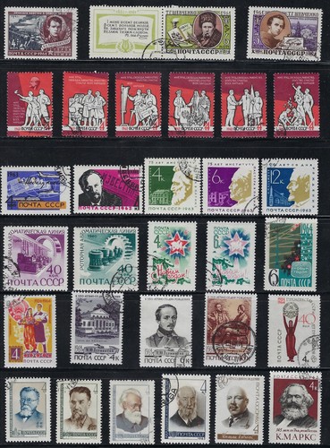 Older russia stamps with - russia,