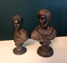 Coppia Scultura In Bronzo