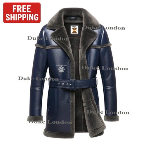 Cappotto lungo uomo vera - , pelle