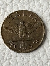 Regno D’Italia - Vittorio Emanuele III - 5 Centesimi 1942