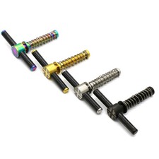 Dado in lega di titanio limitatore/leva cerniera in fibra di carbonio per bicicletta Brompton