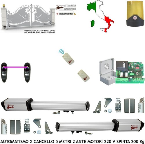 Kit automazione cancello mt - automazione,