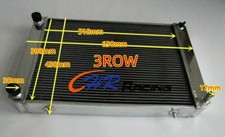 Radiatore alluminio 3ROW 62MM per Triumph TR7 1980 1981 2.0L manuale