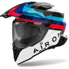Airoh Casco Integrale On/Off Commander 2 Doom Black Gloss Nero Lucido