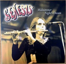 GENESIS rare LP SPLATTER MULTICOLORED GREEN VINYL live Italy 1972, 100 made