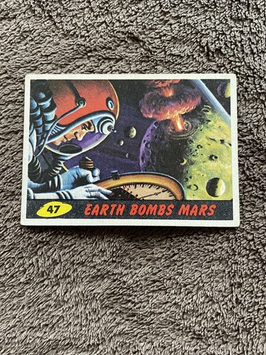 1962 topps mars attack - topps, card