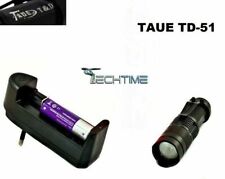 MINI TORCIA LED 5000 LUMENS CON ZOOM / TAUE TD-51 UTILISSIMA PRATICA E POTENTE