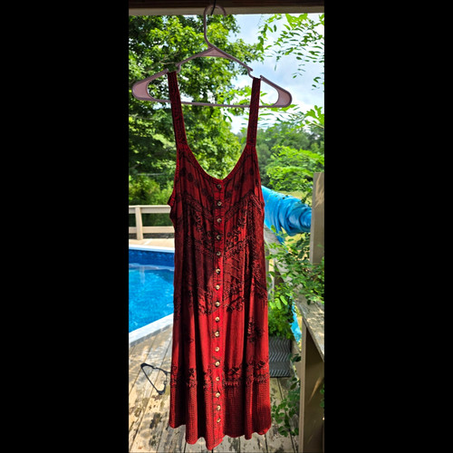 Abito rosso fabbricazione - rosso,