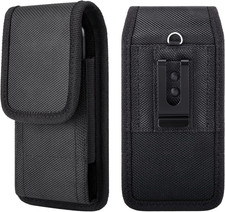 Custodia Verticale Con Clip per Cintura Fondina Porta Cellulare Con Clip per Cin