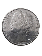 Moneta 100 lire Italia 1957