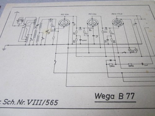 Schema elettrico wega - elettrico,