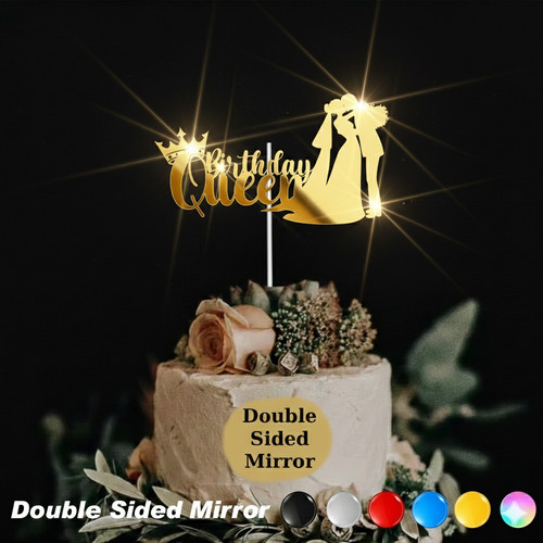 Cake topper regina - cake, compleanno