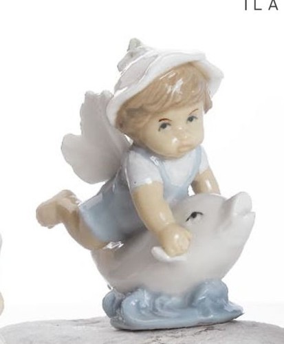 Bambino folletto celeste - folletto, su