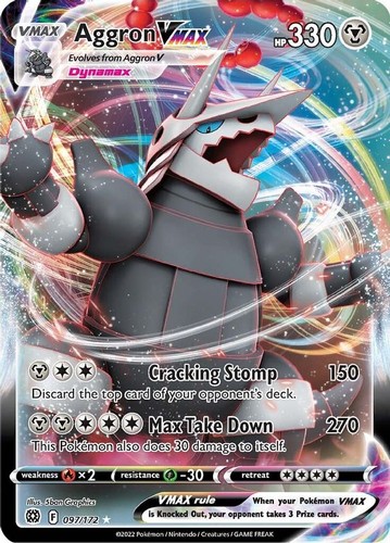Aggron vmax 097 - aggron,