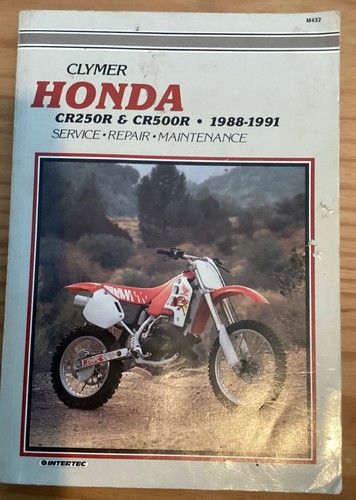 Honda cr250r cr500r clymer - honda,