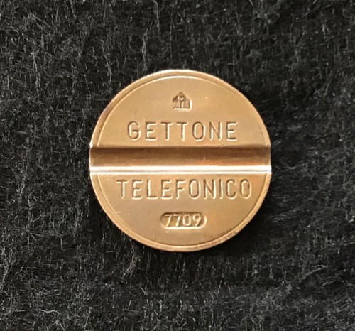 Gettone telefonico 7709 italia - gettone,