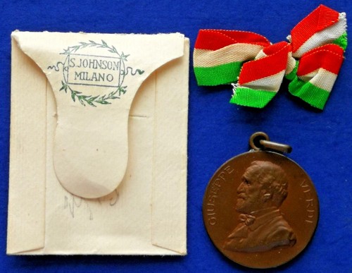 Medaglia giuseppe verdi - medaglia,