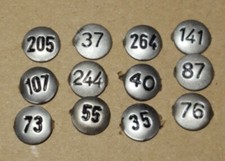 WW1 WW2 LOT 12 FLEAS NUMBERS
