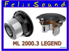 HERTZ ML 2000.3 SERIE MILLE LEGEND Subwoofer  POTENZA 1400 Power Handling Peak 