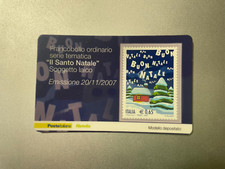 2007 Tessera Filatelica Plastic Card - Santo Natale Soggetto Laico
