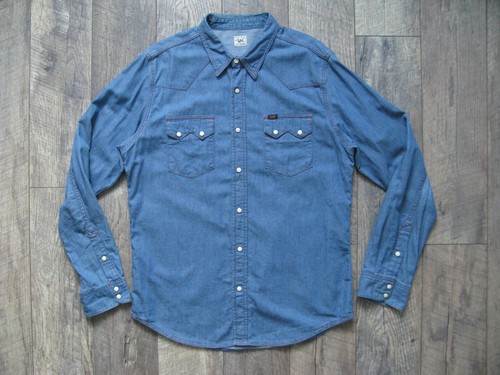 Camicia lee saw denim western - camicia,