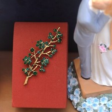 Spilla Art Deco Dorato Antico