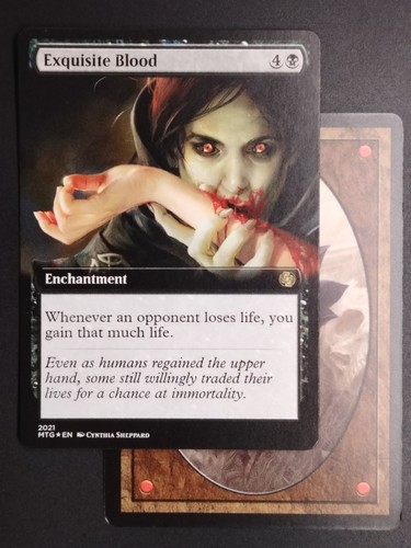 Mtg exquisite blood - mtg,