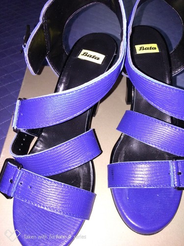 Sandali in pelle tacco - ,