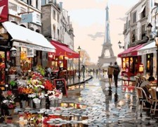 Dipinto con i numeri senza