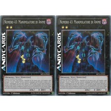 2x NUMERO 43: MANIPOLATORE DI ANIME • Comune • MP15 IT025 • YUGIOH! • ANDYCARDS