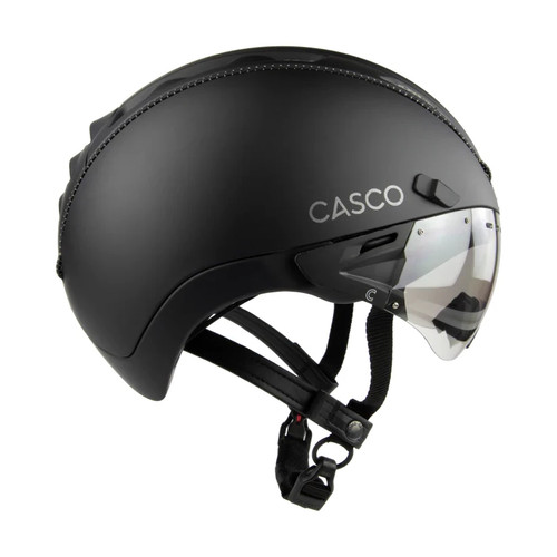 Bike helmet with visor - with,