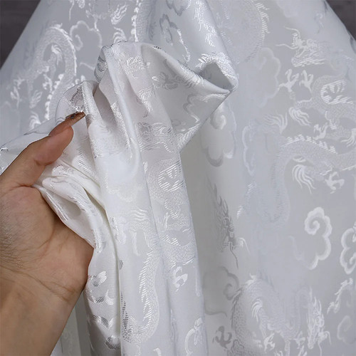 Tessuto broccato jacquard